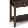 Acadian - Wide Console Sofa Table - Brunette Brown - Image 7