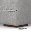 Rex - Right Chaise Sofa Module - Gray - Image 11