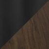 Cosmo Canary - Contemporary Dining Table - Black / Walnut - Image 5