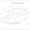 Rex - Left Chaise Sofa Module - Brown - Image 13