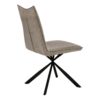 Dining Chair, Side, Upholstered For Dining Room, Contemporary & Modern (Set of 2) - Taupe - Image 4