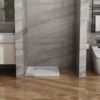 Shower Base, Centered Drain, No Threshold, 5 Layer - White - Image 8