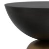 Clement - Cast Aluminum Side Table - Black - Image 5
