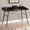 Computer Desk For Home Office, Laptop, Storage Shelves, Contemporary - Black - Image 9
