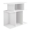 Accent Table Side Contemporary And Modern - White - Image 7