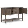 Ela - Console Table - Smoky Brown - Image 3