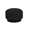 Fuji - Mushroom Footstool Ottoman - Ebony Black - Image 6