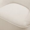 Anson - Swivel Chair With Soft Rounded Back - Off White - Image 10