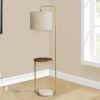Floor Lamp USB Port Included Lighting - Gold - Image 2