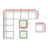 7 Person Patio Seating Group With Cushions - Gray - Image 3