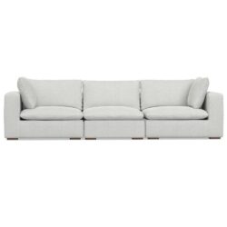 Jasmine - 3 Seater Sofa - Gray