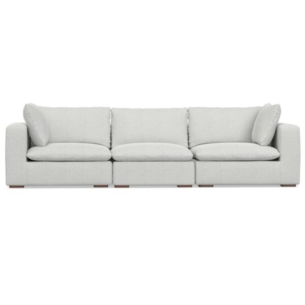 Jasmine - 3 Seater Sofa - Gray
