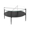 Caroline - Round Coffee Table - Black - Image 4