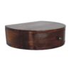 Lunar - 1 Drawer Floating Nightstand - Chestnut - Image 4