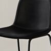 Office Chair, Bar Height, Standing, Computer Desk, Work, Leather Look, Contemporary, Modern - Black - Image 8