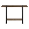 Accent Console Table For Entryway, Contemporary & Modern - Brown - Image 4