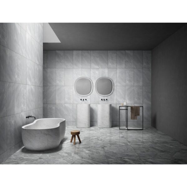 Carrara Marble Marble Marble For Wall And Floor Polished Marble Tile (Set of 4) - Gray