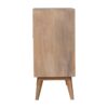 Hourglass Carved Cabinet - Marble - Image 4