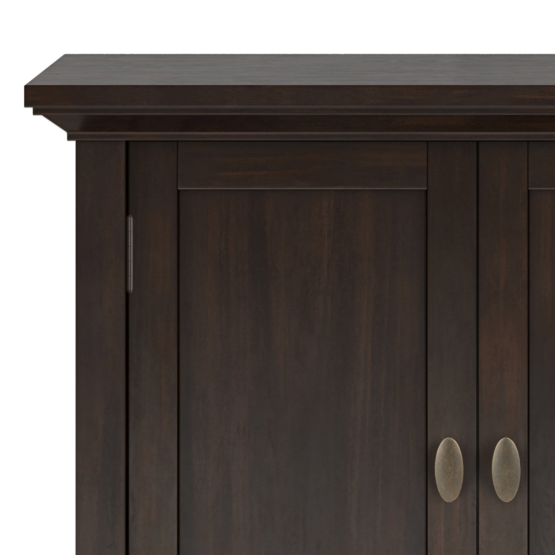 Redmond - Low Storage Cabinet - Brunette Brown - Image 6
