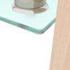 Rectangle Glass Coffee Table Modern Side Center Table For Living Room - Clear - Image 7