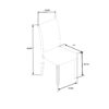 Sarang - Dining Table And Chairs Set - Black / Silver - Image 6
