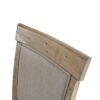 Dining Side Chair With Cushioned Seats And Backs (Set of 2) - Cream / Gray - Image 5
