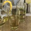 Palm Tree Design Acrylic Hi Ball Glasses Plastic, Bpa Free (Set of 4), 20Oz - Clear - Image 7