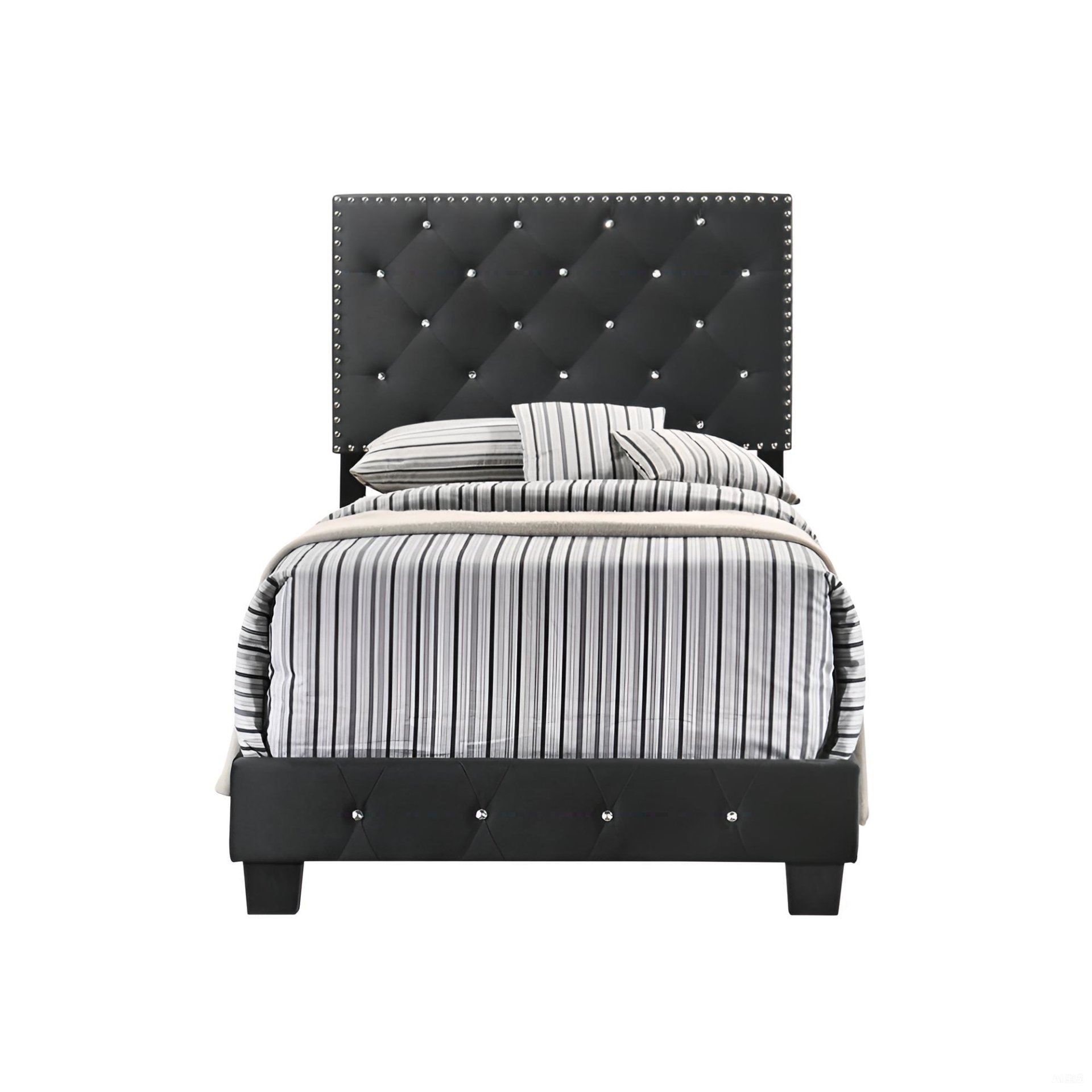 Suffolk - Twin Bed - Black - Image 5