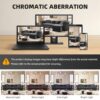 3 In 1 Pull Out Sofa Bed, Convertible Sleeper Sofa Bed, 3 Seater Sofa With Movable Ottoman - Gray - Image 11