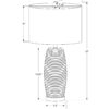 Lighting, Table Lamp, Ceramic, Modern - Gray - Image 6