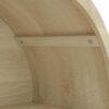 Tall Arched Kitchen Pantry, Arched Storage Display Cabinet With 2 Drawers & Adjustable Shelves, Rattan Door Versatile Storage Cabinet For Kitchen, Dining Room - Natural - Image 16