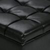 Dover - 3 Piece Storage Ottoman - Midnight Black - Image 7