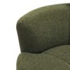 360 Degree Swivel Upholstered Accent Barrel Chair With Adjustable Headrest Berber Fleece - Green - Image 16