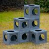 Outdoor Cat House With Shelves And Weather Protection, Removable Wood Boxes - Gray - Image 16