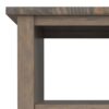 Ela - Narrow End Table - Brown - Image 3