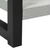 Accent Side Table, Narrow, Small, 2 Tier, Contemporary & Modern - Gray - Image 7
