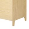 Furniture Style Multi Use Natural Cat Litter Box House With Flip Down Door - Natural - Image 11