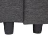 Power Recliner Corner Sofa Home Theater Reclining Sofa Sectional Couches With Storage Box, Cup Holders, USB Ports And Power Socket For Living Room - Dark Gray - Image 24