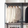 Monica - Wood Walk In Closet System With Modular Design Melamine - Rustic - Image 11