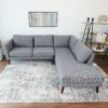 Benson - Sectional Sofa Right Facing Chaise - Gray - Image 3