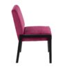 Carmen - Contemporary Chair (Set of 2) - Black / Hot Pink - Image 3