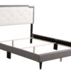 Deb - Full Bed Upholstered For Cozy Sleep - Gray - Image 3
