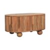 Soba - Ball Lid Up Coffee Table - Oak - Image 8