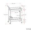 Watts - Bar Cart - Chrome - Image 10