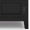 Burlington - Low Storage Cabinet - Black - Image 5