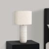 Table Lamp, Lighting, Resin, Transitional - Cream - Image 5