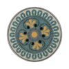 Outdoor Side Table With Tile Mosaic Table Top - Black - Image 5