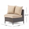 Pt Limon - Single Sofa Outdoor Comfort - Gray / White - Image 3