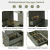 30" Bathroom Vanity With Sink And Ample Storage - Olive Green - Image 8