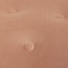 Yolanda - Round Upholstered Accent Ottoman - Peach Orange / Gold - Image 7